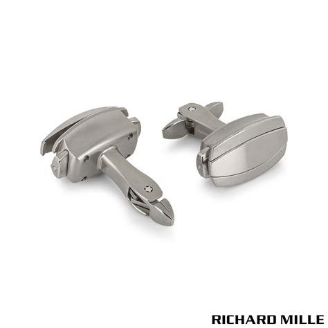 Richard Mille Titanium Automatic Cufflinks 